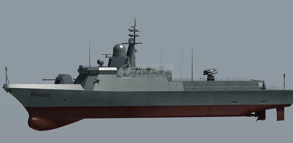 俄罗斯22800型轻型护卫舰模型文件