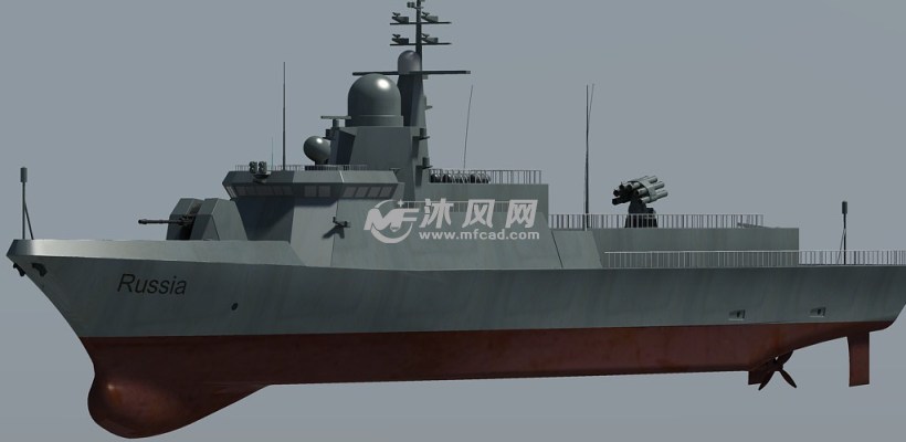 俄罗斯22800型轻型护卫舰模型文件