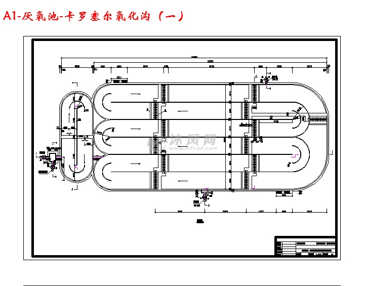 a1-厌氧池-卡罗塞尔氧化沟(一)