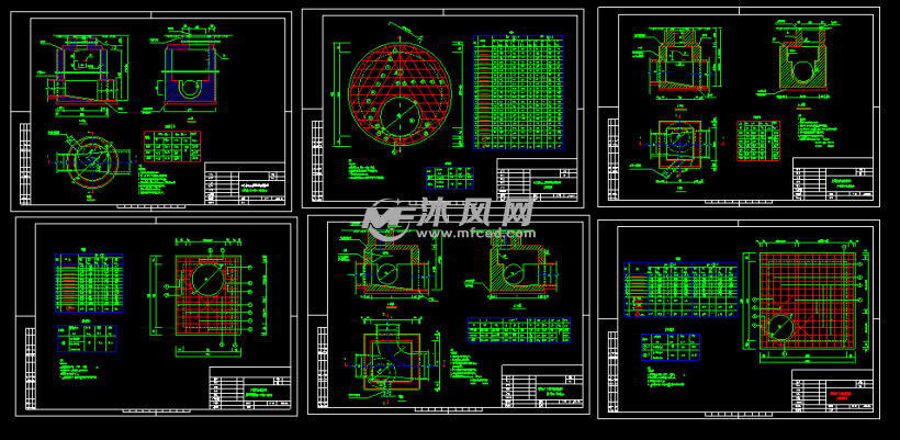 某地设计院常用污水检查井大样设计图