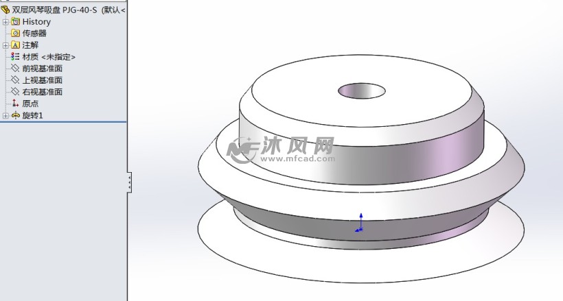 吸盘式搬运机器人3d图 机器人模型图纸 沐风网