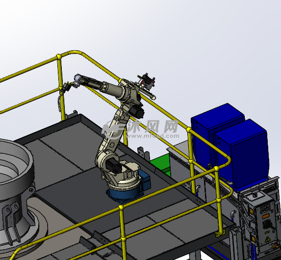焊接加工自动化设备 - 机械设备图纸 - 沐风网