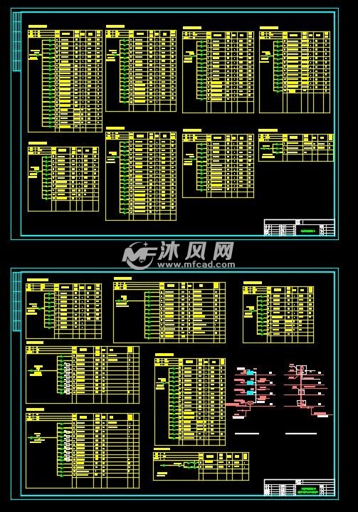 配电箱单线系统图