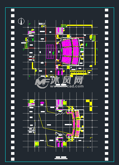 影剧院平面布局图