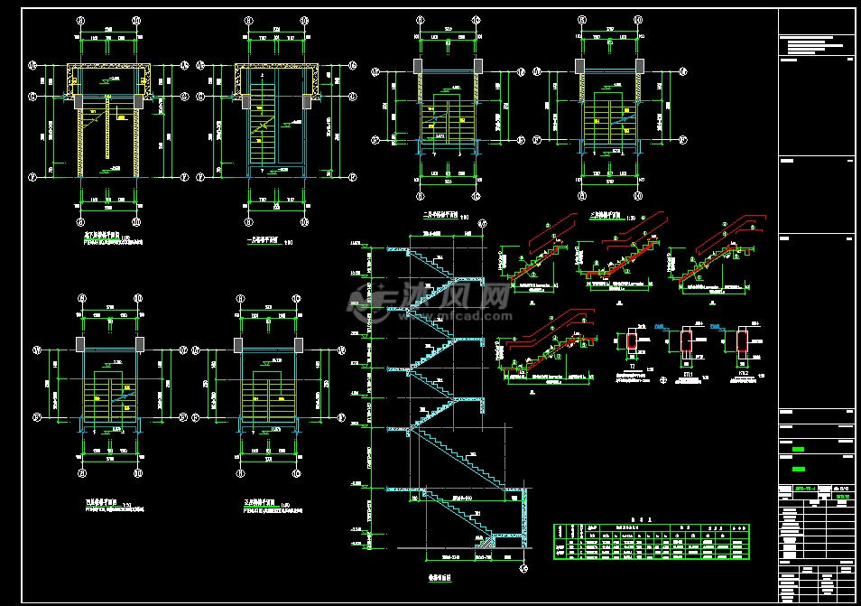 楼梯详图