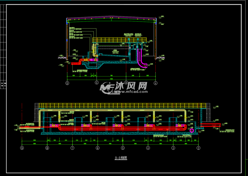 v型滤池(36000)-工艺