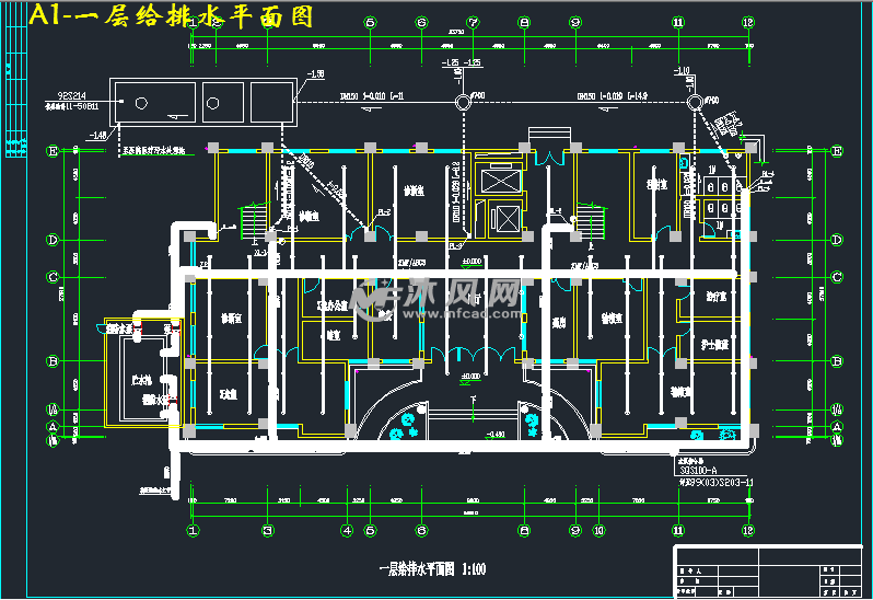 某十层医院住院大楼的建筑给排水设计