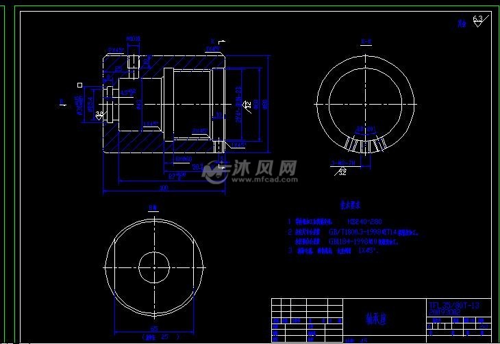 图纸齐全,总图含装配图,阀体,波形弹簧,阀盖,阀板,轴承座,阀杆,手轮