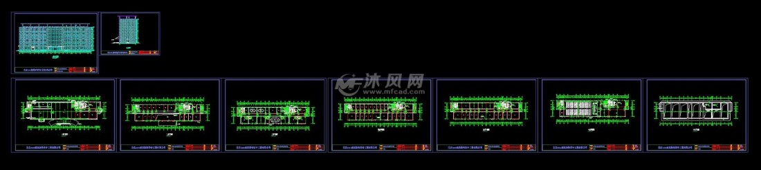 博山某办公楼幕墙图纸