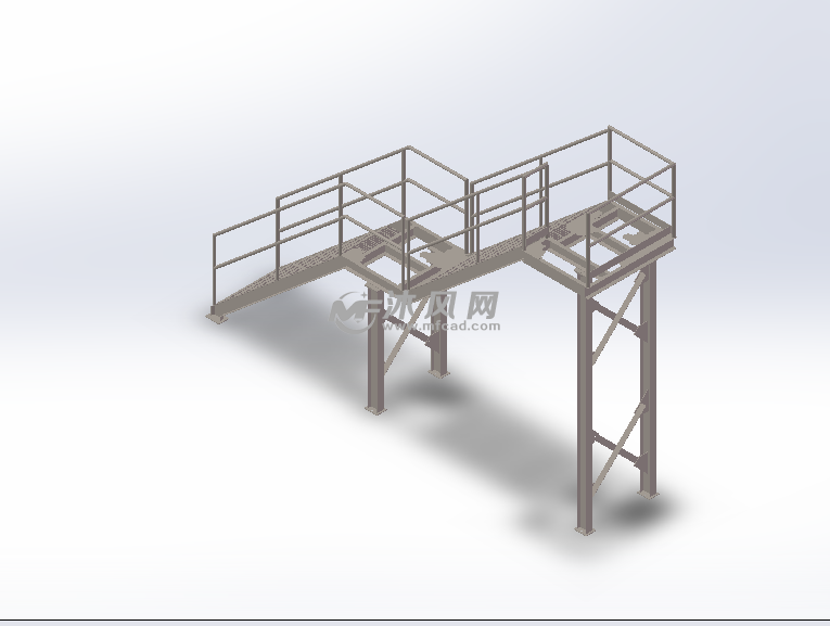 楼梯三维设计模型3d图