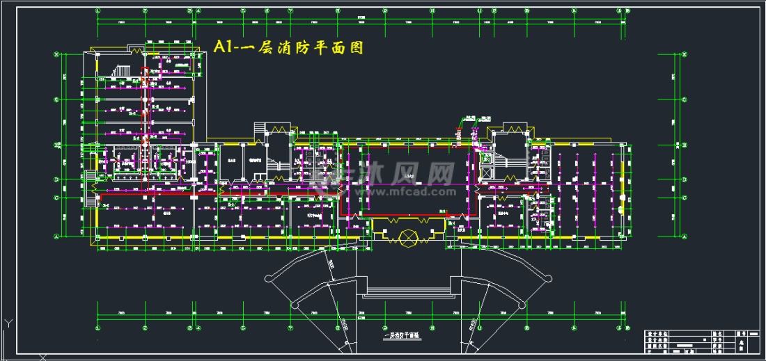 a1-一层消防平面图