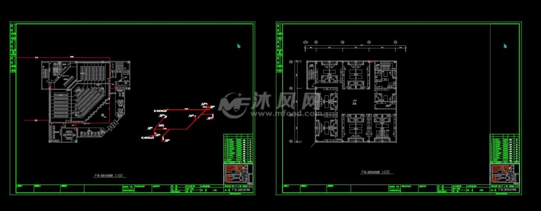 某电子厂厂房给排水消防设计竣工图纸