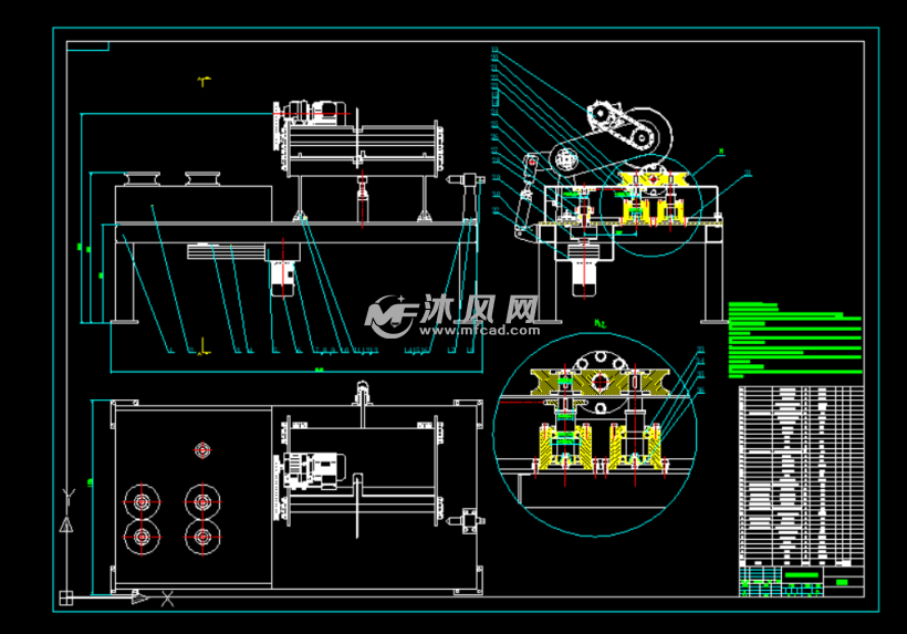 高精度纸筒自动化分切机及其控制系统- 设计方案图纸 - 沐风网