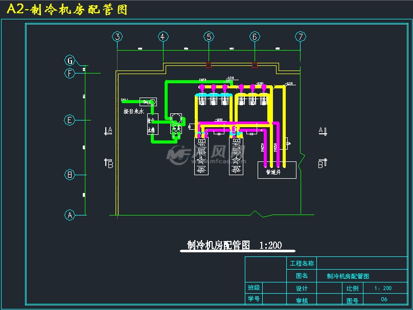 a2-制冷机房配管图