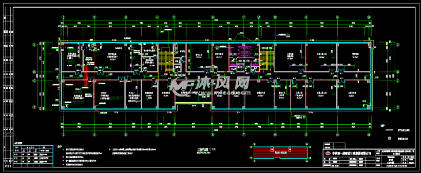 四层多层综合办公楼全专业施工图