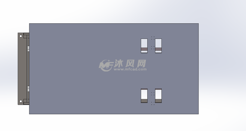 举升机构底视图