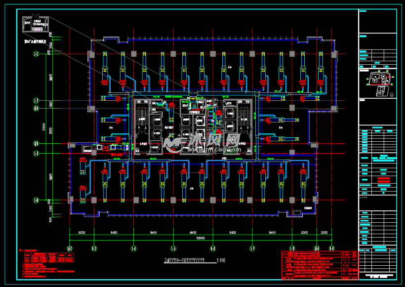 某地块超高层办公楼暖通专业施工图