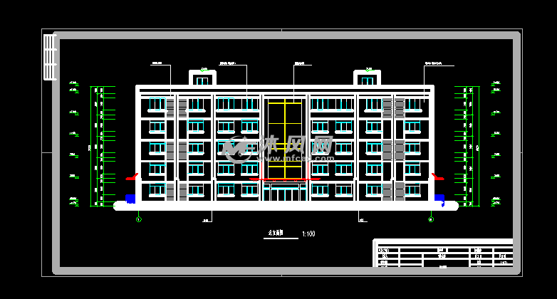 某办公楼建筑方案设计