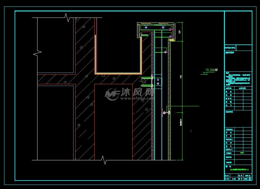 某新城幕墙工程结构设计图- 详图,图库图纸 - 沐风网