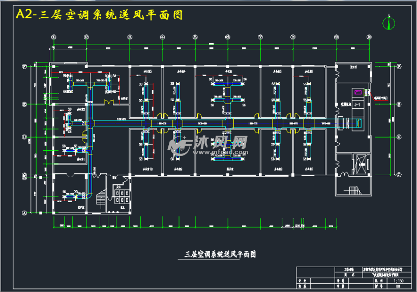 某制药袋泡剂车间洁净空调系统设计- 暖通图纸 - 沐风网