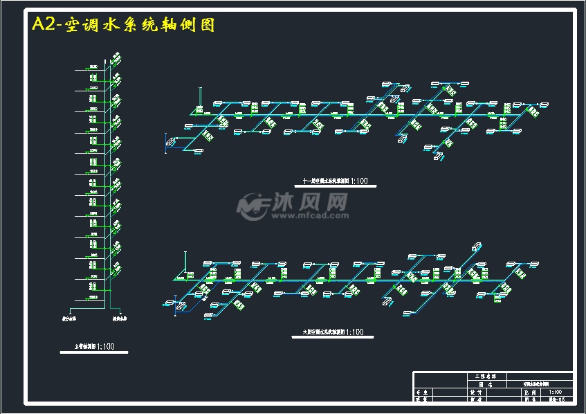 a2-空调水系统轴侧图