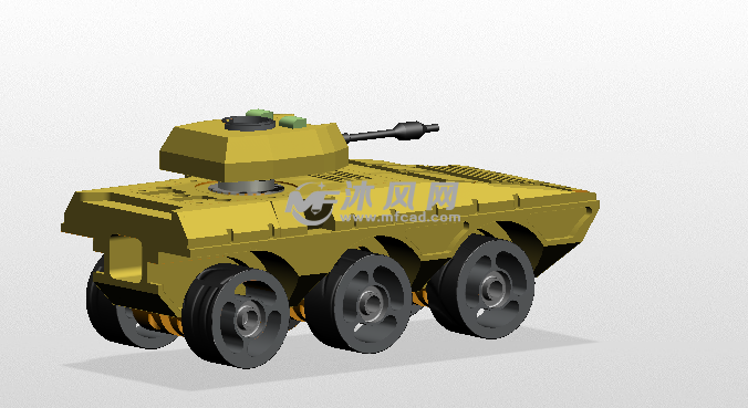 坦克车后侧面图坦克车底盘图装甲车模型图图纸参数图纸id 1049696
