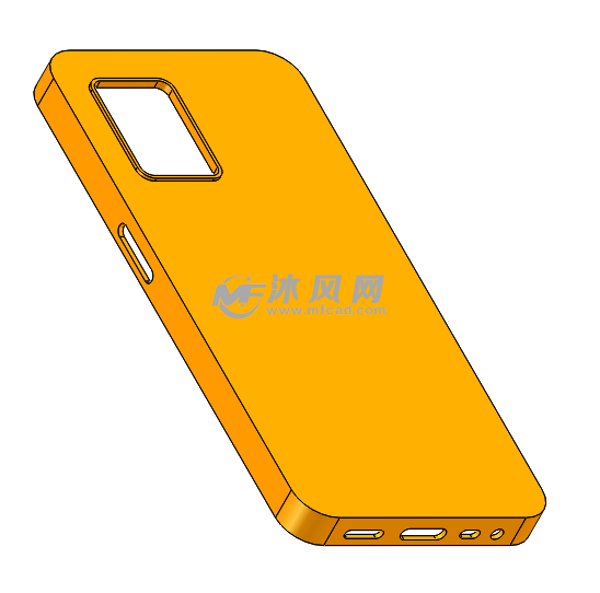 手机壳注塑模具模型