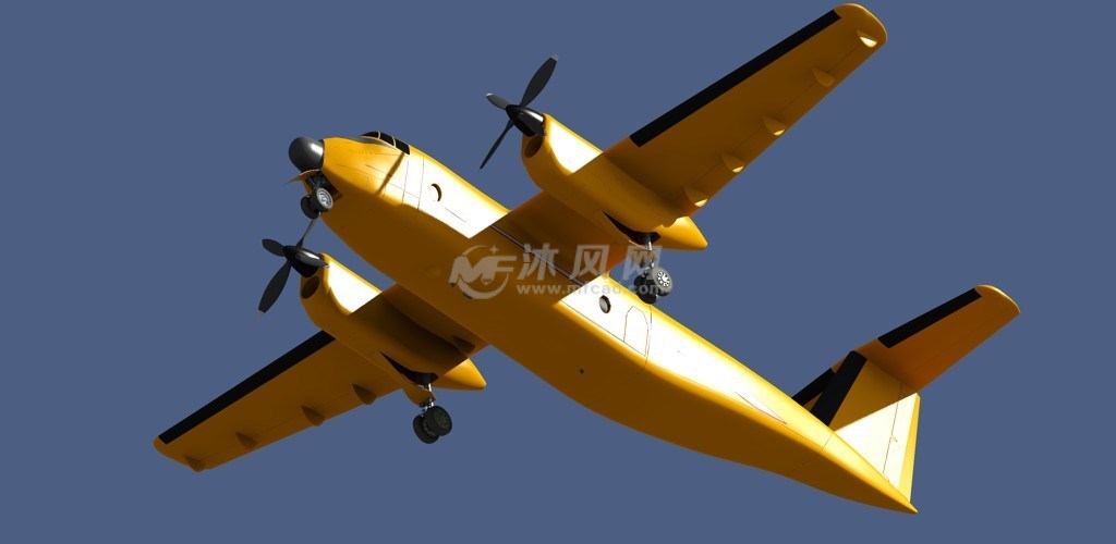 c8运输机三维模型cad