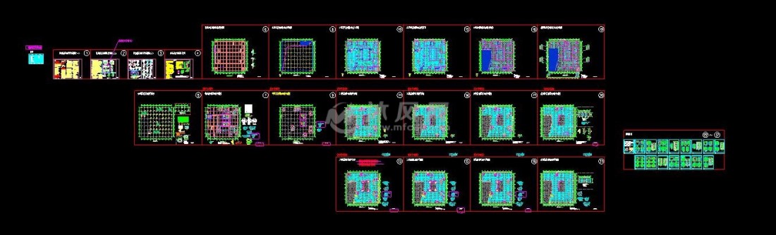 物流仓储工程改造加固施工图