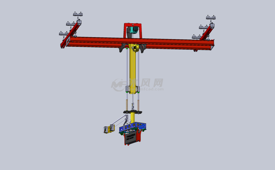 模型库 机械设备 工程机械/建筑机械 起重设备         柔性kbk250kg