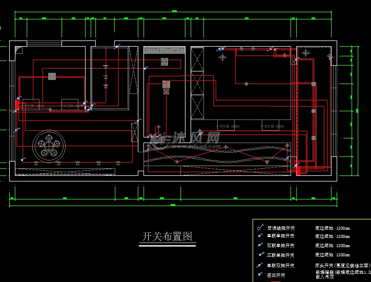 开关插座布线图