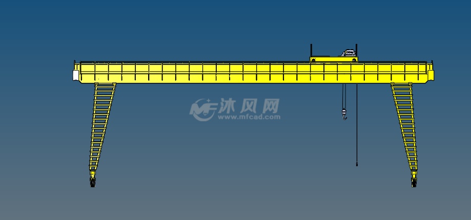 249电动行走电动升降龙门吊