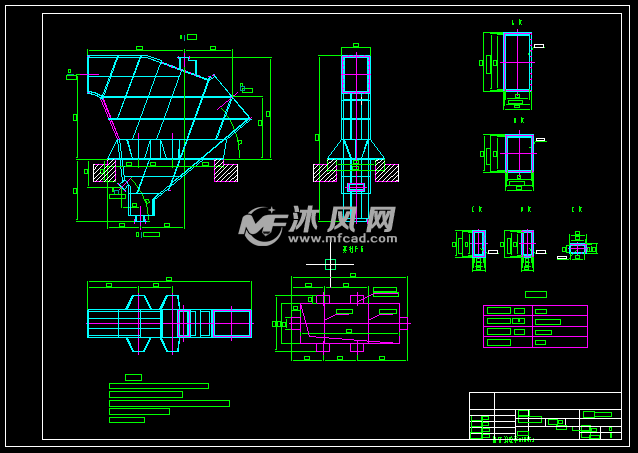 vx5810选粉机 - 工程机械/建筑机械图纸 - 沐风网