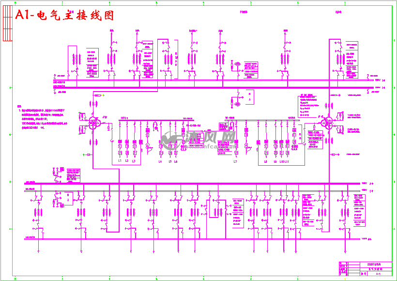 厂,装机为3×200mw,变压器为3×230mva,采用发电机-变压器-线路组接线