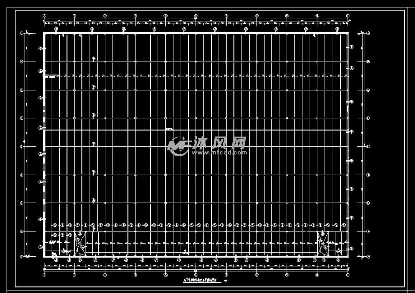 地下室顶板楼板配筋平面布置图