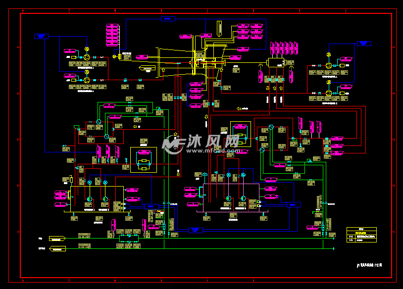 烟气脱硫系统pid图