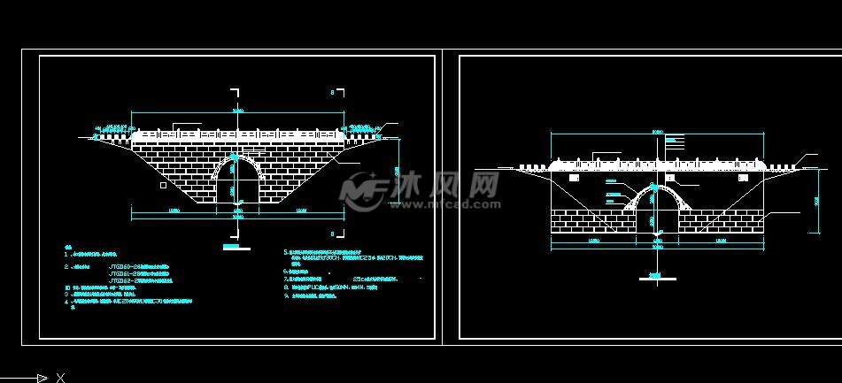 公路桥涵过河图