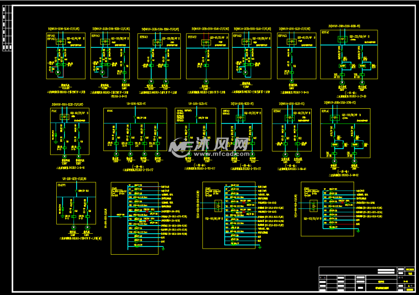 动力配电箱系统图