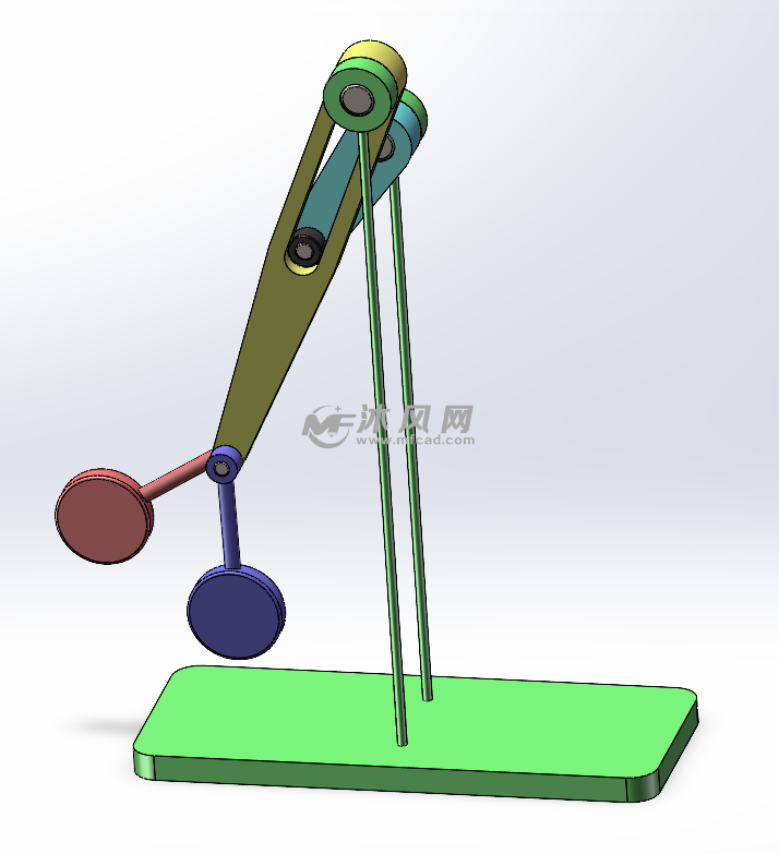 摆锤机构模型