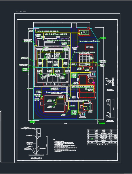 仪表箱安装示意图