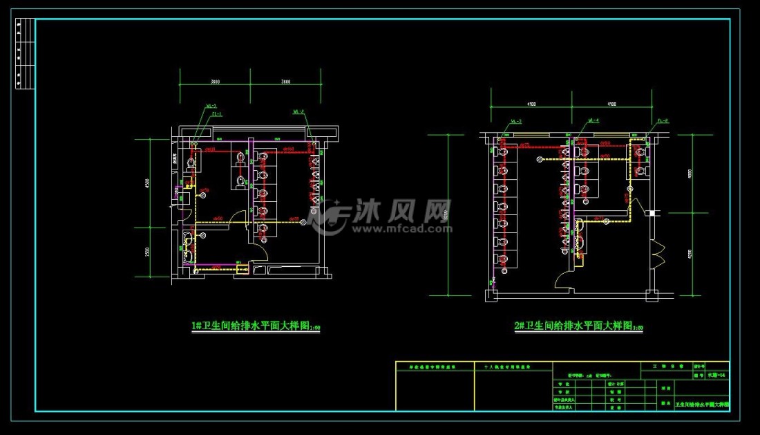 某九层综合楼给排水消防施工图