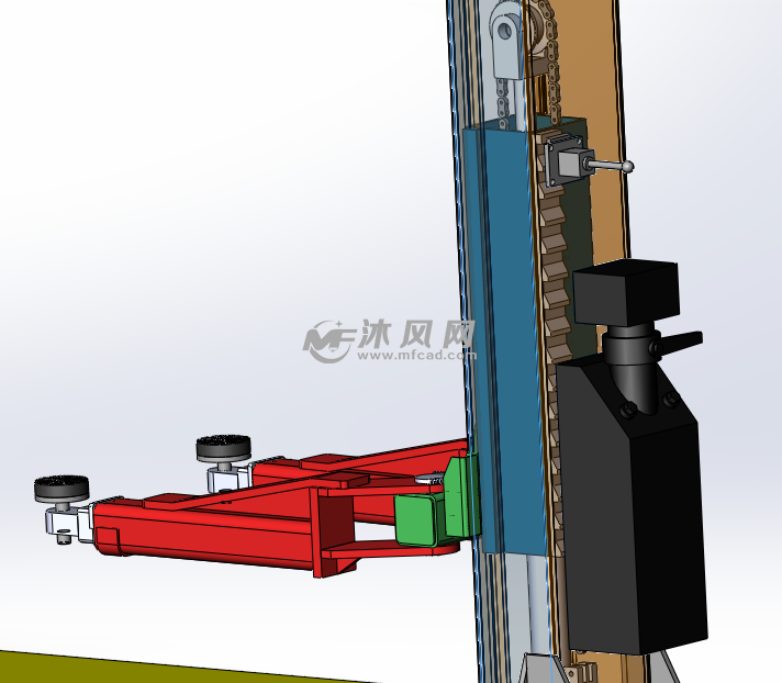 模型库 机械设备 输送和提升设备 举升机 免费领取鼠标垫 免费发布