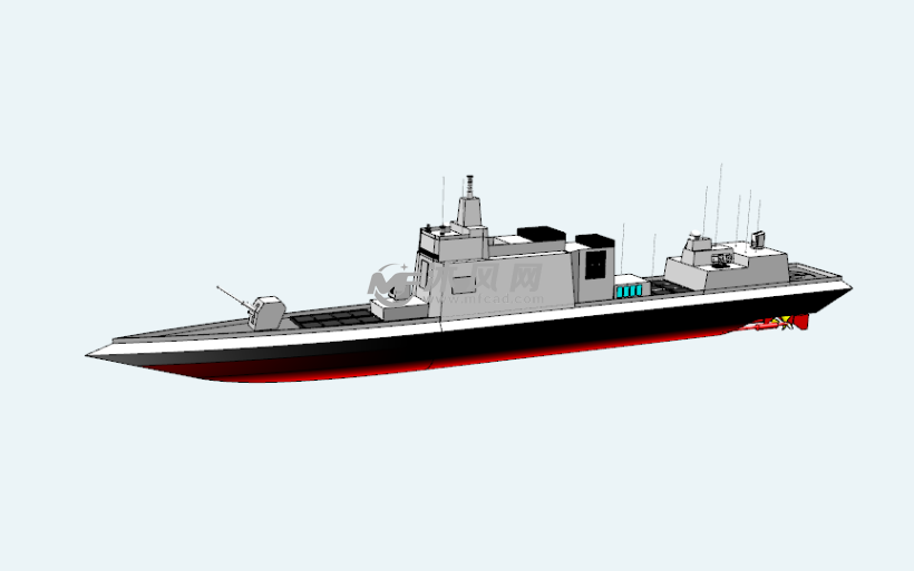 南昌舰055型导弹驱逐舰