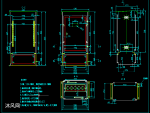 铁路边专用箱变ggd c型材 外挂端子箱 箱体类图纸 沐风网