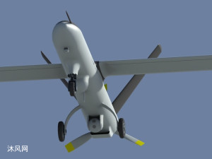法国无人机之一三维模型cad