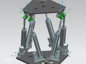 六自由度并联机器人设计