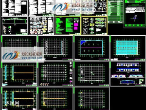 屋面挡雪系统节点详图 - AutoCAD其他详图∕图