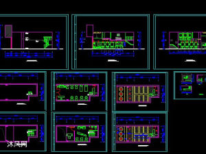 会计律师事务所装修施工图 - 其它cad办公楼类