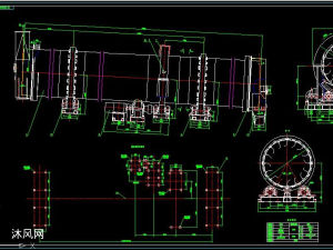 PF1315搅拌器外形及地基图 - AutoCAD普通工