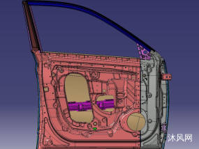 solidedge车门图纸下载_solidedge免费图纸,设计模型大全 沐风网